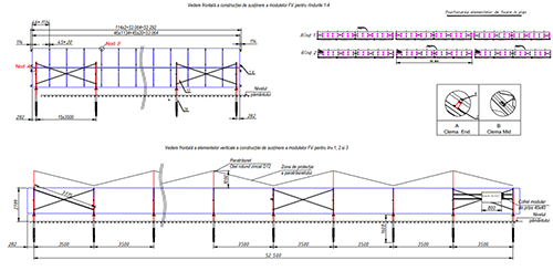 solar bracket mounting diagram