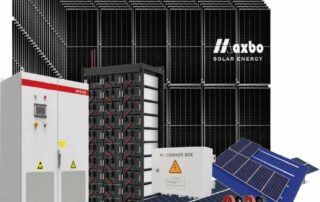 120kW hybrid solar system