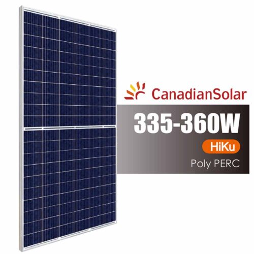 Canadian Solar Panel HiKu 335W 340W 345W 350W 355W 360W - Maxbo Solar