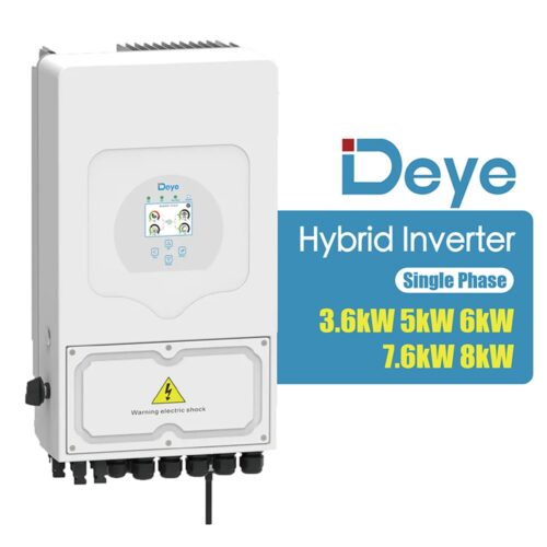 Deye hybrid inverter 3.6kW 5kW 6kW 7.6kW 8kW