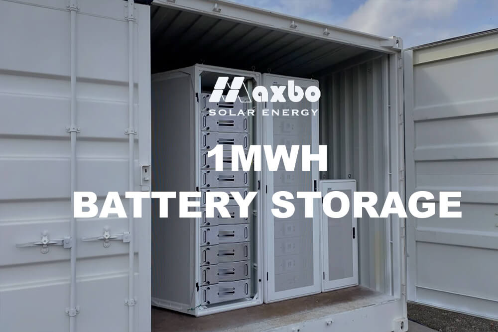 1mwh battery storage