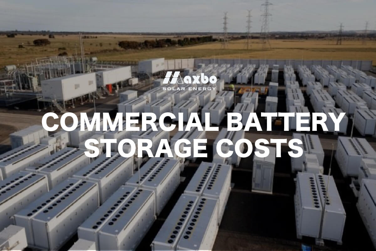 Commercial Battery Storage Costs