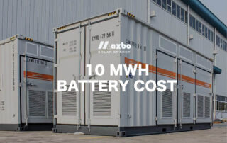 10 MWh Battery Cost
