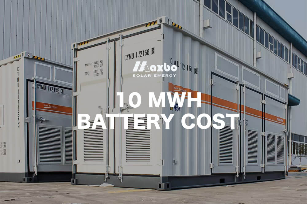 10 MWh Battery Cost