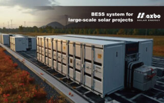 BESS system for large-scale solar projects