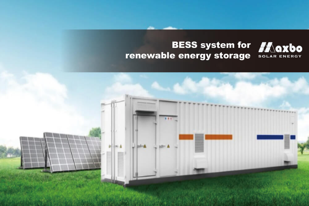 BESS system for renewable energy storage