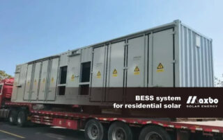 BESS system for residential solar