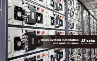 BESS system installation and maintenance