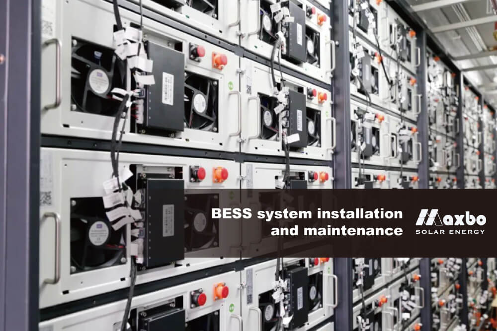 BESS system installation and maintenance