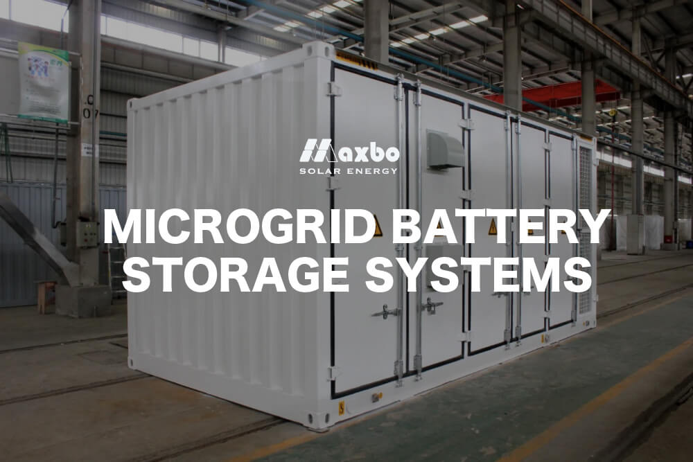 Microgrid Battery Storage Systems