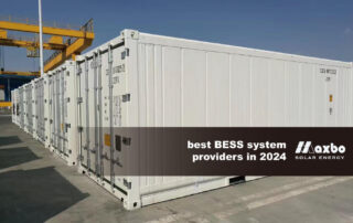 best BESS system providers in 2024