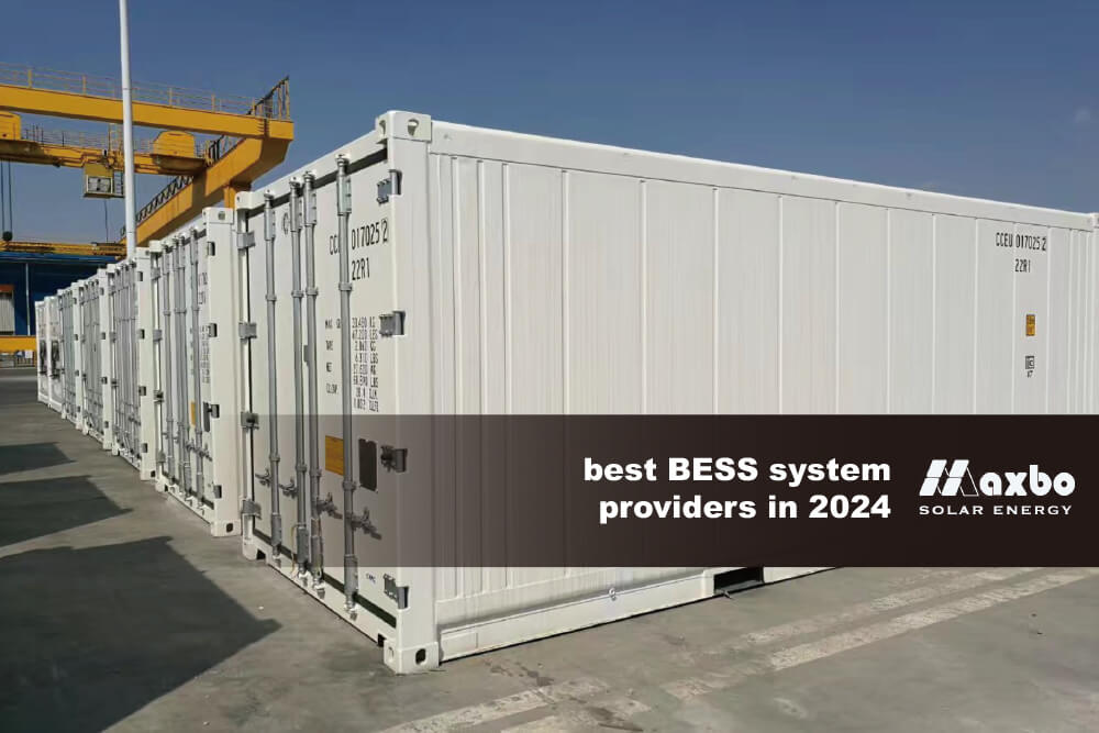 best BESS system providers in 2024