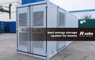 best energy storage system for homes
