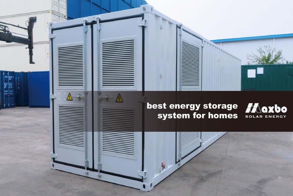 best energy storage system for homes