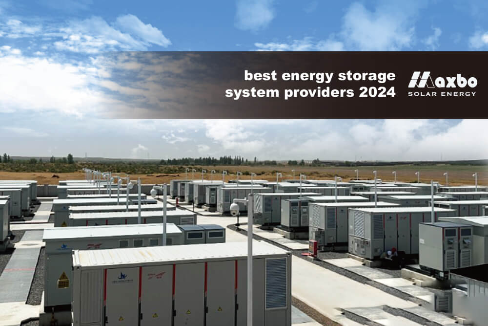 best energy storage system providers 2024