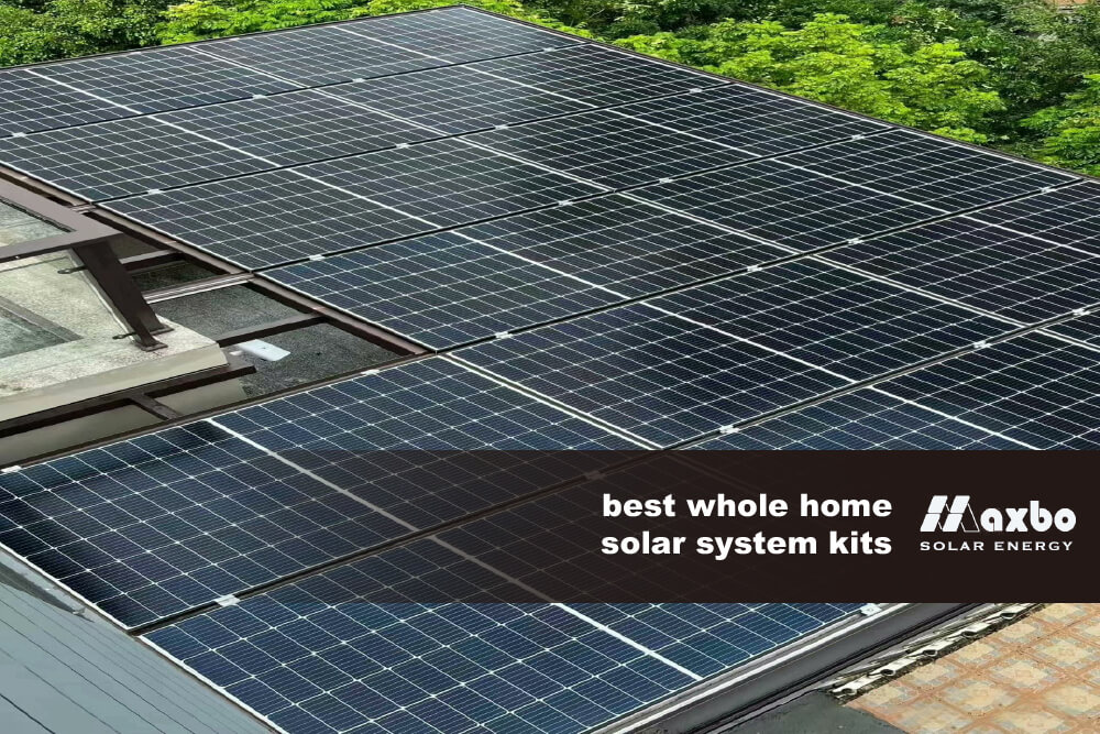 best whole home solar system kits