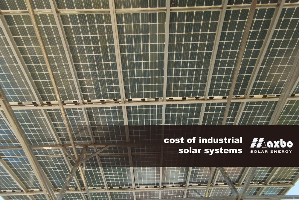 cost of industrial solar system