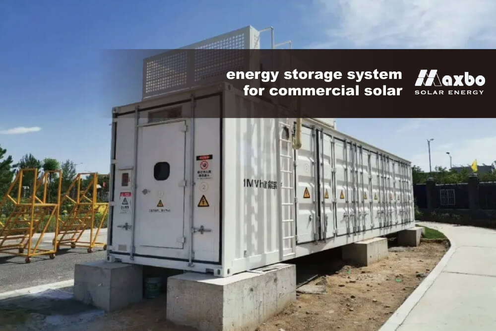 energy storage system for commercial solar