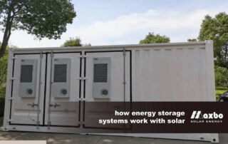 how energy storage systems work with solar