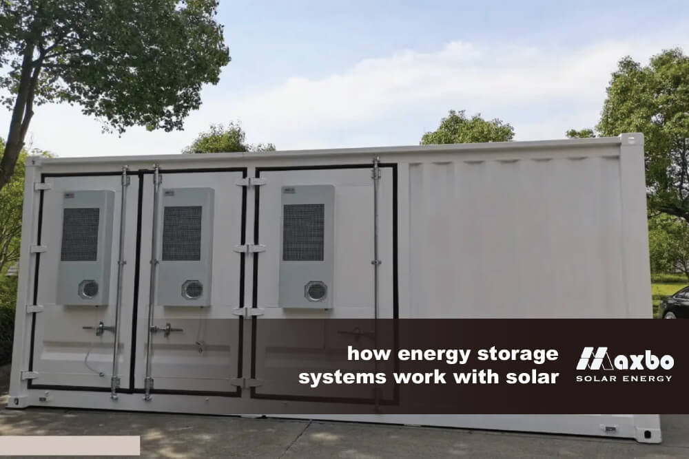 how energy storage systems work with solar