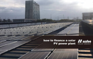 how to finance a solar PV power plant