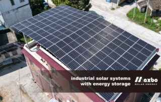 industrial solar system with energy storage
