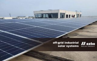 off-grid industrial solar system