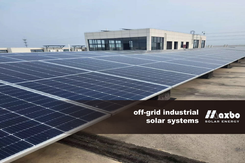 off-grid industrial solar system