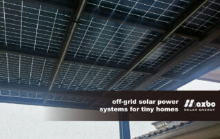 off grid solar power systems for tiny homes