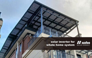 solar inverter for whole home system