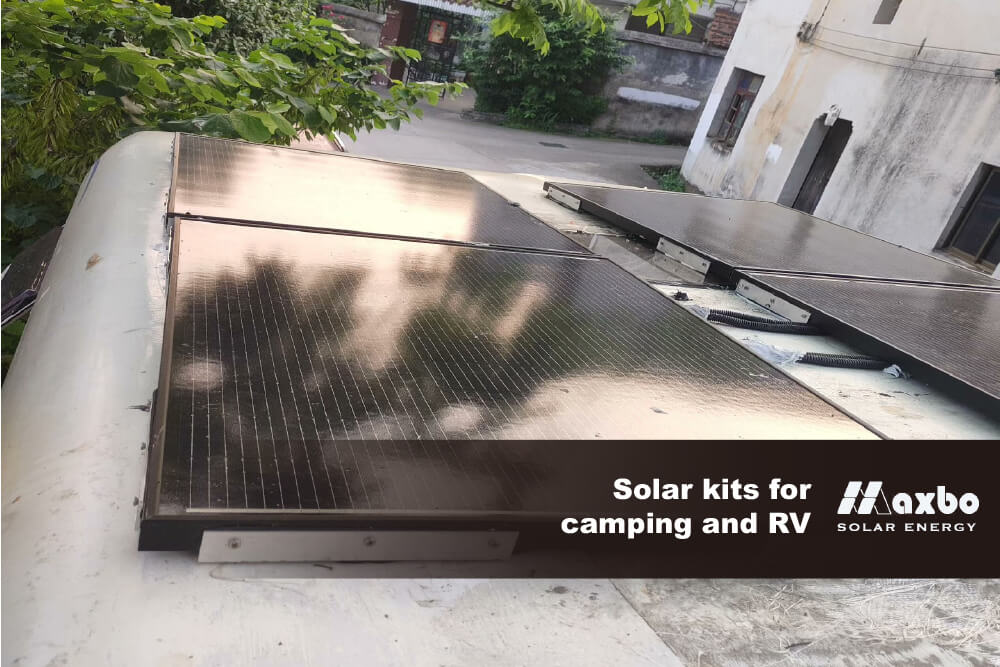 solar kits for camping and RV