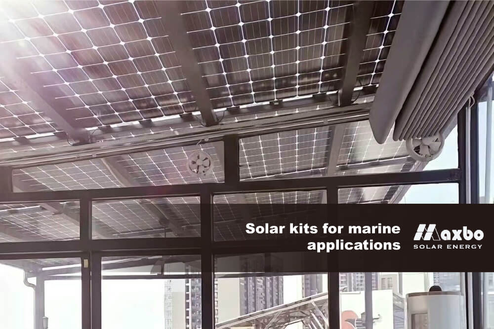 solar kits for marine applications