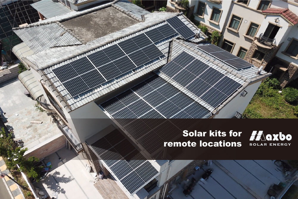 solar kits for remote locations