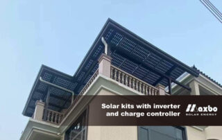 solar kits with inverter and charge controller