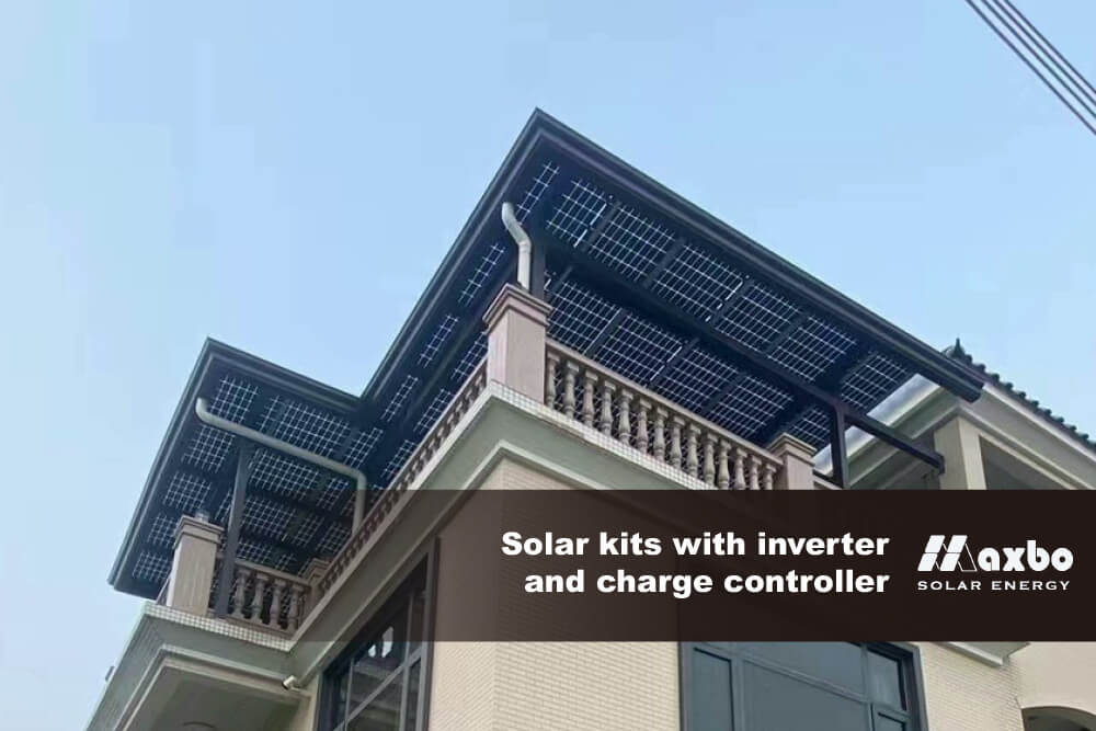 solar kits with inverter and charge controller