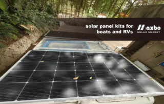 solar panel kits for boats and RVs