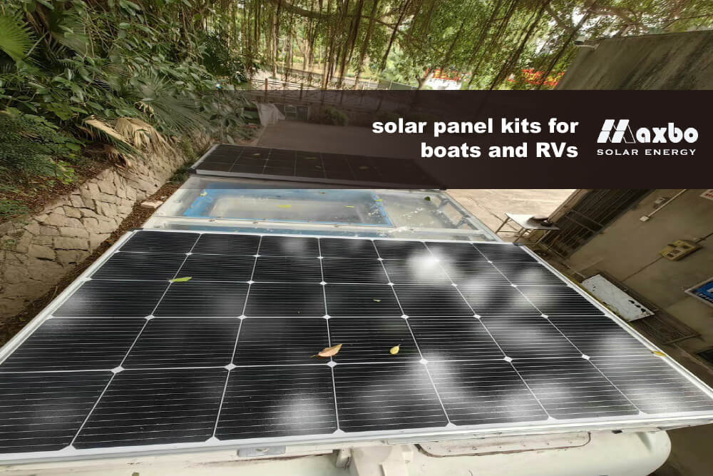 solar panel kits for boats and RVs