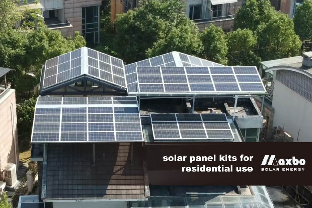 solar panel kits for residential use