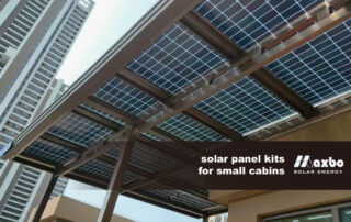 solar panel kits for small cabins