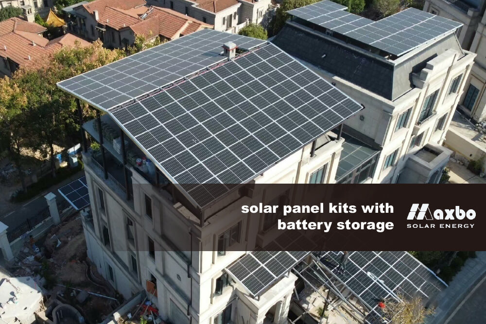 solar panel kits with battery storage