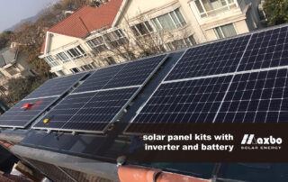 solar panel kits with inverter and battery
