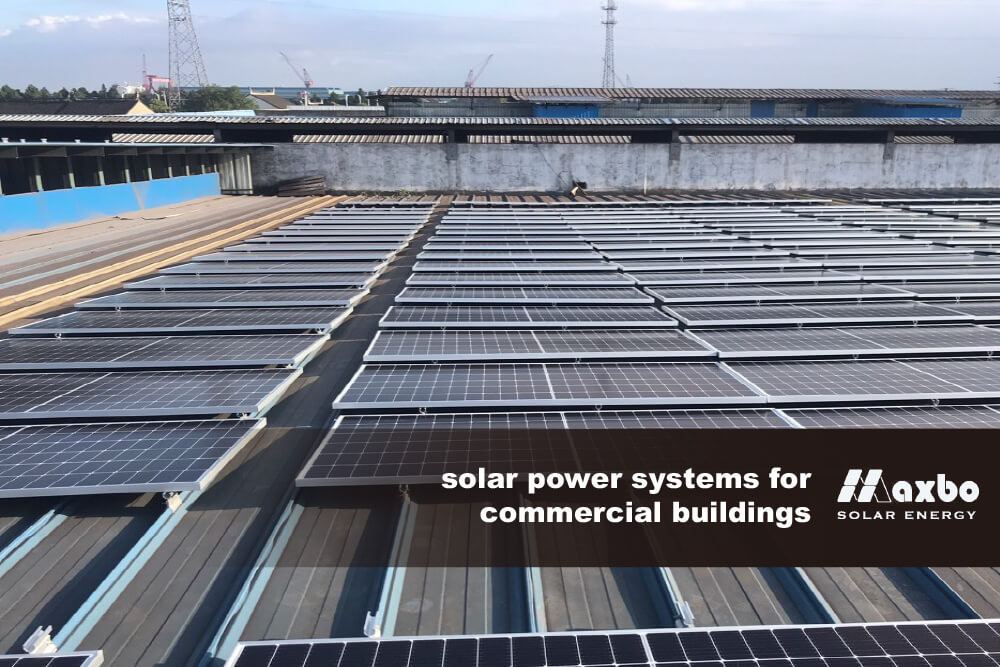 solar power systems for commercial buildings