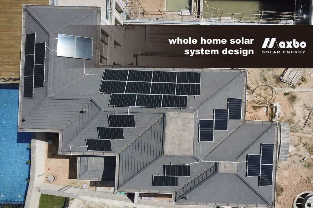 whole home solar system design