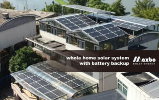 whole home solar system with battery backup