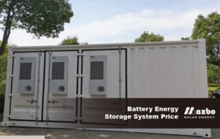 Battery Energy Storage System Price