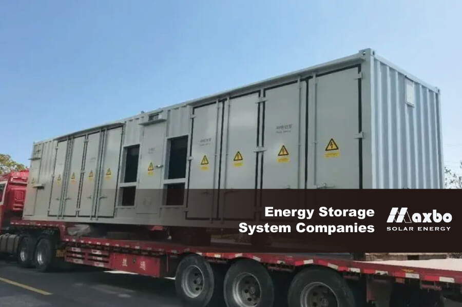 Energy Storage System Companies