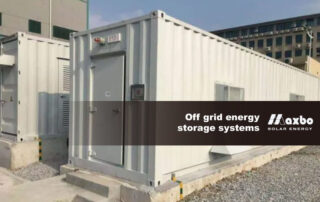 Off Grid Energy Storage Systems