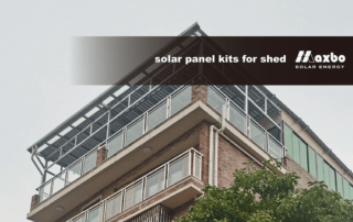 Solar Panel Kits for Shed