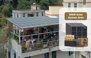 50kW Solar System Area