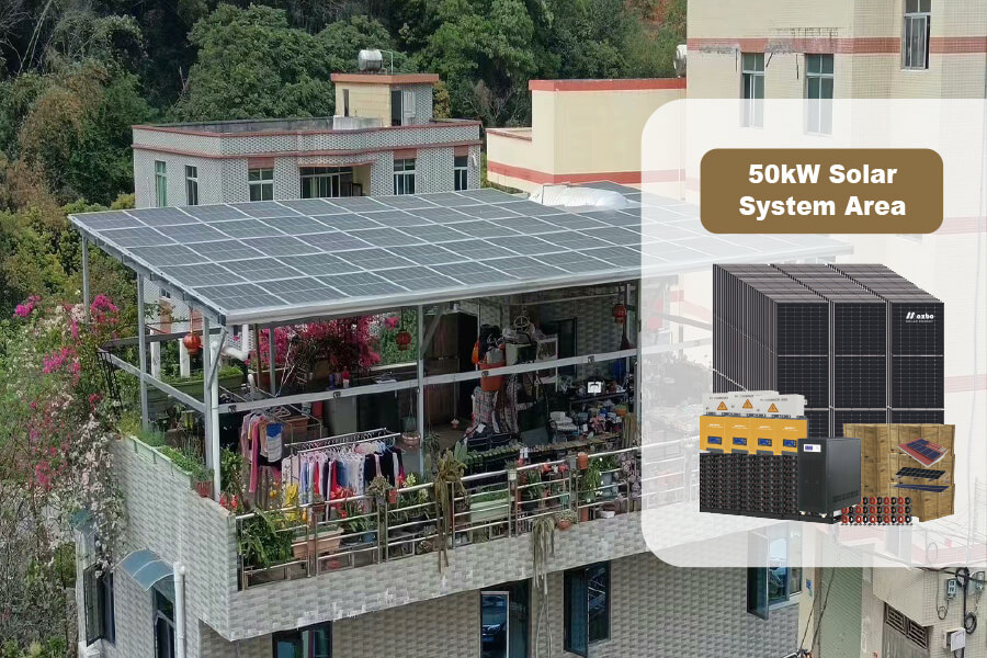 50kW Solar System Area